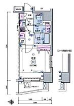 リヴシティ田町 301 ｜ 東京都港区芝浦４丁目12-32（賃貸マンション1K・3階・25.52㎡） その2