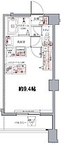 ラグディア麻布十番 407 ｜ 東京都港区南麻布２丁目1-6（賃貸マンション1R・4階・25.16㎡） その2