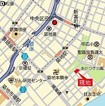 パークホームズ築地グリーンサイド 3F ｜ 東京都中央区築地７丁目3-10（賃貸マンション2LDK・3階・53.95㎡） その17