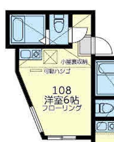 神奈川県横浜市磯子区森5丁目(賃貸アパート1R・1階・14.28㎡)の写真 その3