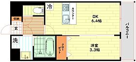 大阪府大阪市都島区都島本通4丁目（賃貸マンション1DK・4階・27.49㎡） その2