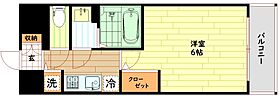 大阪府大阪市城東区新喜多1丁目（賃貸マンション1K・13階・21.66㎡） その2