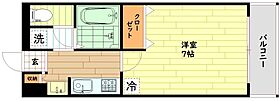 大阪府大阪市都島区片町1丁目（賃貸マンション1K・8階・21.00㎡） その2