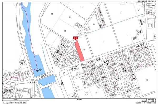 地図を拡大表示