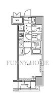 東京都渋谷区広尾5丁目（賃貸マンション1K・2階・21.91㎡） その2