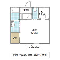 Unjour 201号室 ｜ 茨城県水戸市袴塚（賃貸アパート1K・2階・30.36㎡） その2