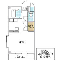 グランクレール 1番館 301号室 ｜ 茨城県水戸市堀町（賃貸マンション1R・3階・24.27㎡） その2