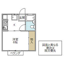 サイトウハイツ 103号室 ｜ 茨城県水戸市袴塚（賃貸アパート1K・1階・20.67㎡） その2