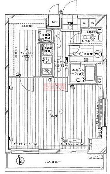 ルーブル野方弐番館 508｜東京都中野区野方６丁目(賃貸マンション1K・5階・40.50㎡)の写真 その2