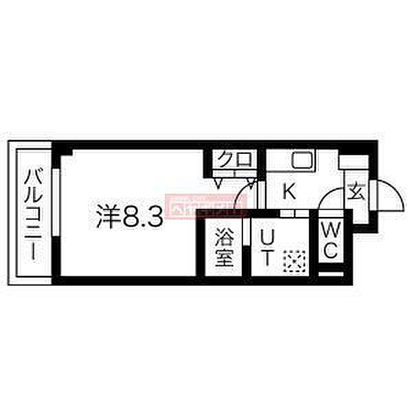 ＢＵＺＺ中野野方 203｜東京都中野区野方２丁目(賃貸マンション1K・2階・25.49㎡)の写真 その2