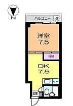 ドルチェ桜井 101 ｜ 東京都中野区本町６丁目24-5（賃貸マンション1DK・1階・28.07㎡） その2