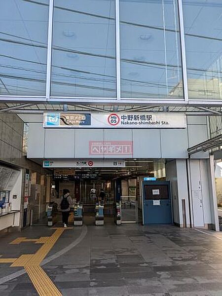 画像22:中野新橋駅(東京メトロ 丸ノ内線) 徒歩5分。 400m