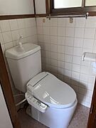 温水洗浄便座付トイレ