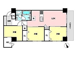 トーア南砂マンション 3LDKの間取図画像