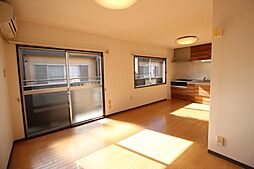 JR常磐線 牛久駅 徒歩10分の賃貸アパート 2階1LDKのリビング/ダイニング