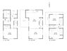 間取り：4DK、土地面積50.00m2、建物面積75.93m2