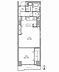 間取り：1LDK、専有面積m2、南東向け角部屋