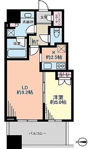 間取り 武蔵野タワーズスカイクロスタワー 11階/-