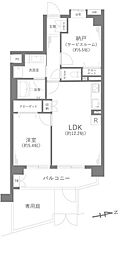 レーベンハイム東武練馬 1SLDKの間取図画像