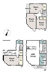 物件画像 南大塚　新築戸建　1号棟