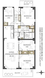 物件画像 サンシティJ棟