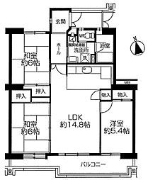物件画像 昭島つつじが丘ハイツ5号棟