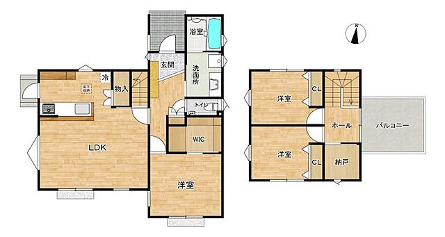 間取り 熊本市東区沼山津2丁目
