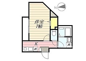 東京都昭島市美堀町４丁目（賃貸アパート1K・2階・24.61㎡） その2