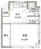 東京都立川市曙町１丁目（賃貸マンション1DK・2階・21.88㎡） その2