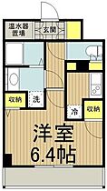 東京都立川市錦町１丁目（賃貸マンション1K・3階・24.64㎡） その2