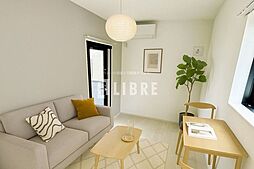 JR青梅線 拝島駅 徒歩15分の賃貸アパート 2階1Kのリビング/ダイニング