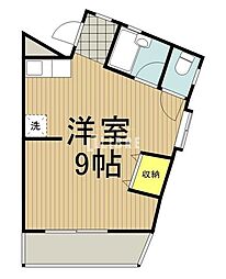 ジョイナス国分寺 ワンルームの間取図画像