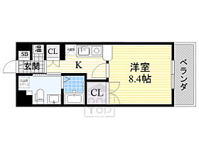 大阪府吹田市岸部南１丁目（賃貸マンション1K・2階・28.87㎡） その2