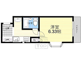 大阪府茨木市上野町（賃貸マンション1K・3階・24.00㎡） その2