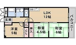 メゾン・トゥルース 3LDKの間取図画像