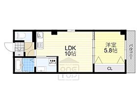 大阪府茨木市蔵垣内２丁目（賃貸アパート1LDK・3階・36.00㎡） その2