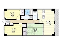 間取図画像 3LDK