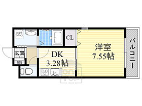 大阪府茨木市南春日丘６丁目（賃貸マンション1DK・1階・27.68㎡） その2