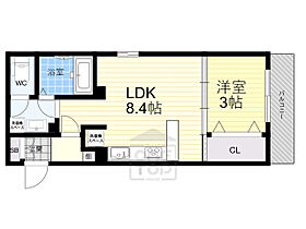 大阪府茨木市中村町（賃貸マンション1LDK・1階・37.08㎡） その2