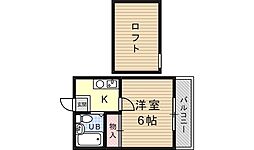 メゾンデュソレイユ 2階