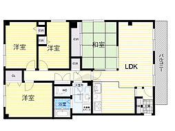 ラジュニール春日丘 4階