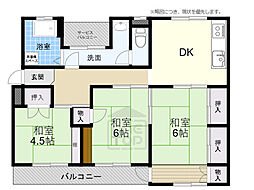 スカイハイツ辻崎 4階
