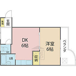 フラット34茨木 2階