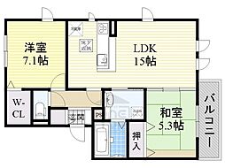 ライトフレーバー千里丘 1階/-