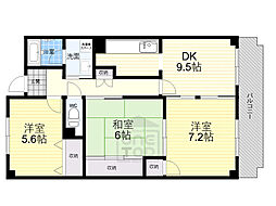 サウスファーム 4階/-
