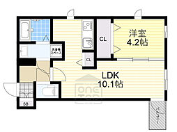 ファインウッド南茨木 3階/-