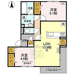 D-residence南茨木 3階/-