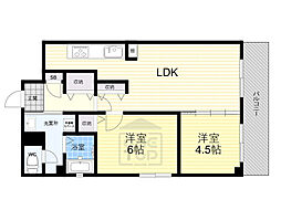 クオーレ茨木元町 8階/-