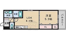 フジパレスカルディアＢ 3階/-