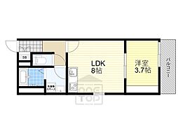 リブレメゾン岸辺1 2階/-